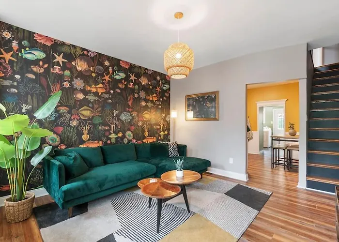 Trendy Fishtown Mid-Century Modern Inspired Home
